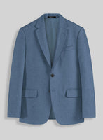 Naples Retro Blue Tweed Jacket - StudioSuits