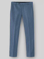 Naples Retro Blue Tweed Pants - StudioSuits