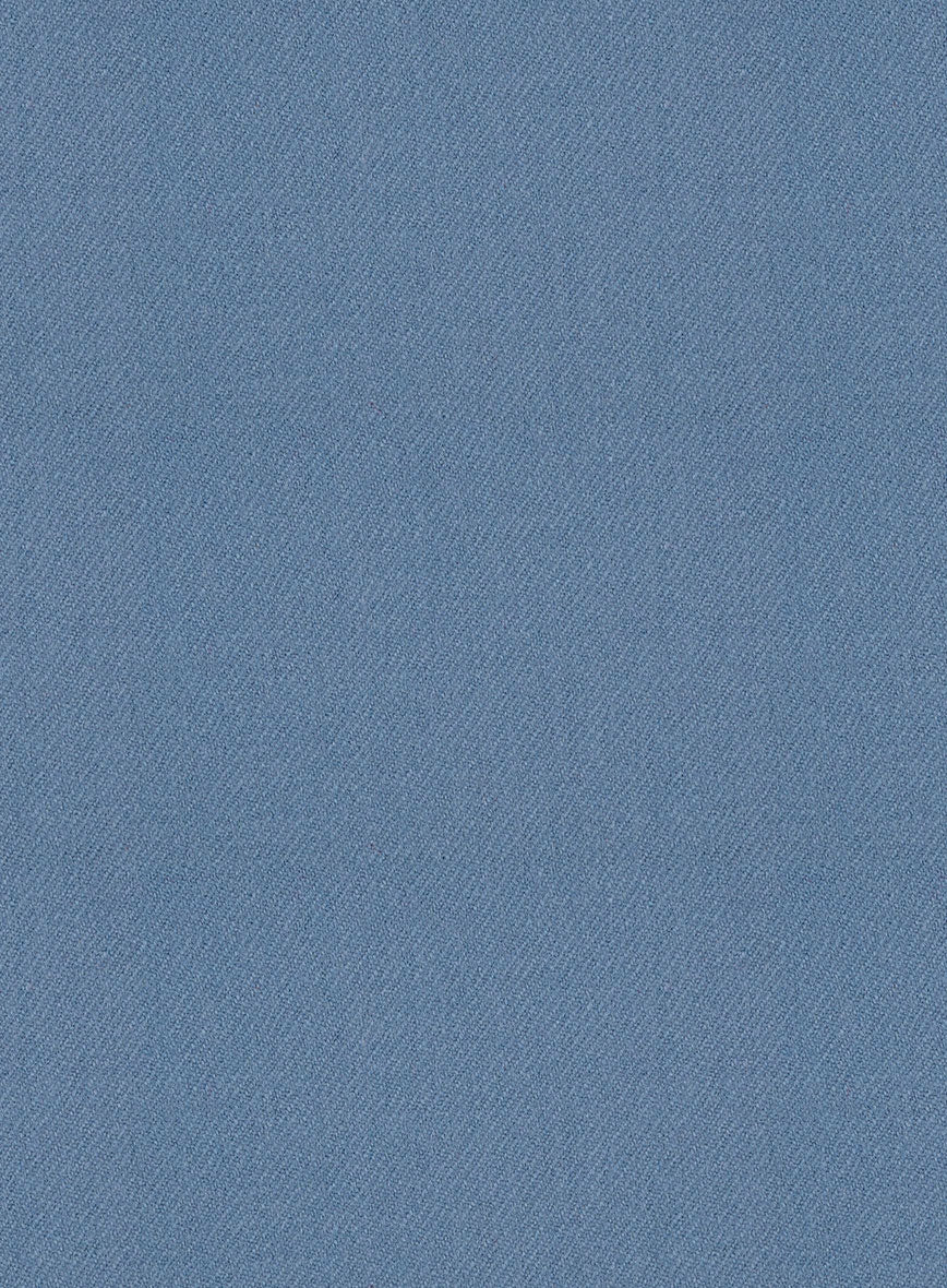 Naples Retro Blue Tweed Suit - StudioSuits