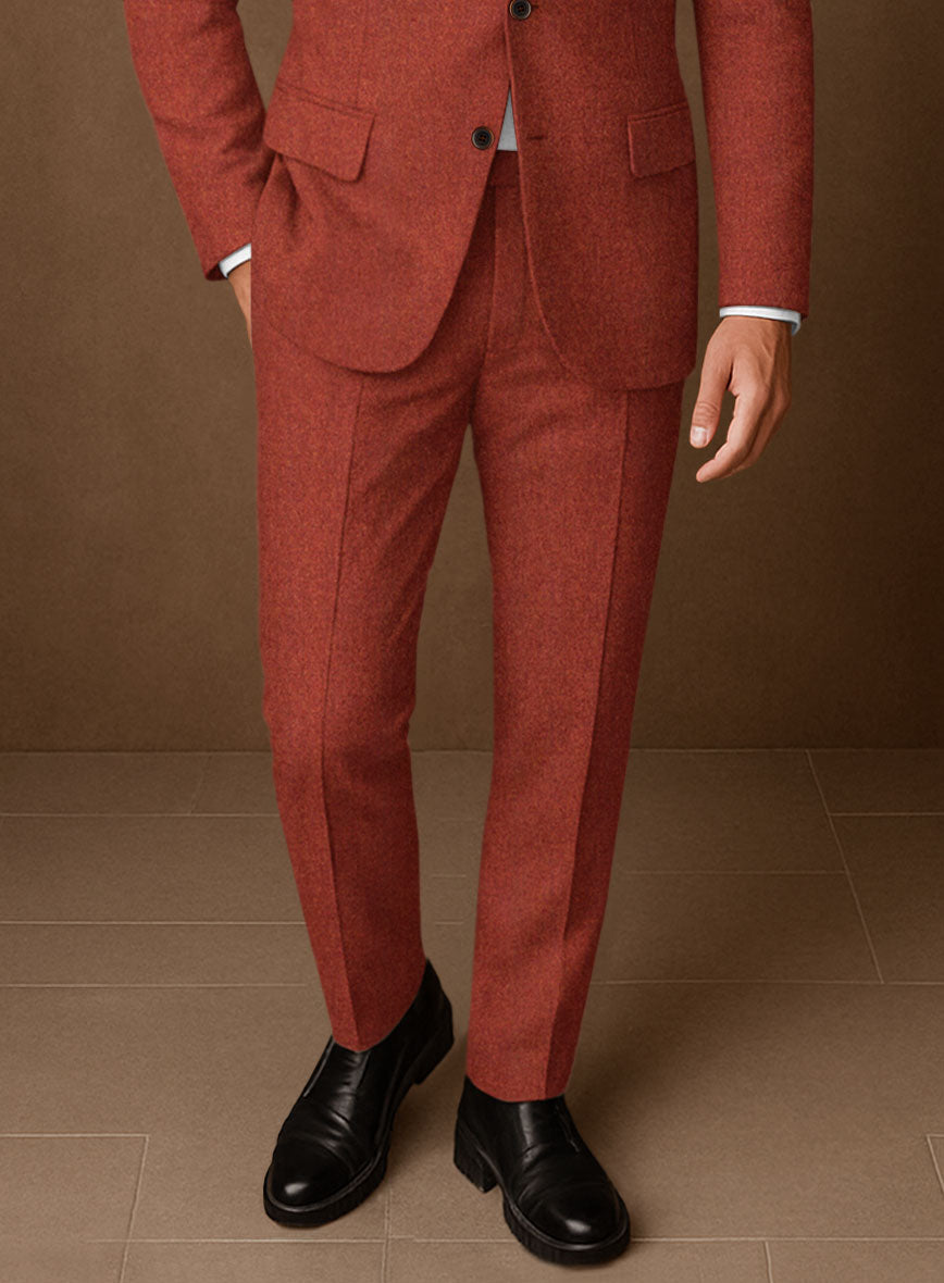 Naples Rustic Dapper Tweed Pants - StudioSuits