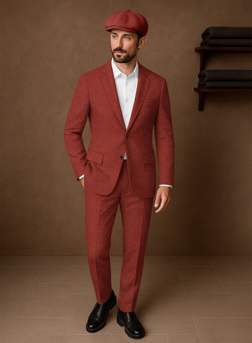 Naples Rustic Dapper Tweed Suit - StudioSuits