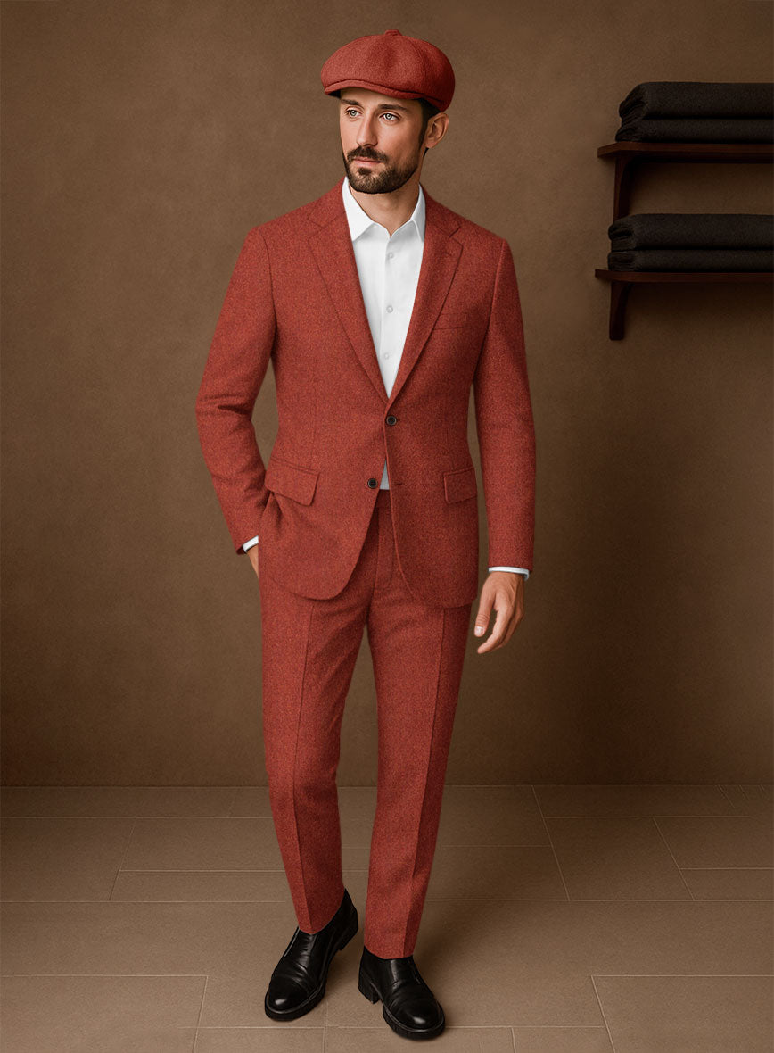 Naples Rustic Dapper Tweed Suit - StudioSuits