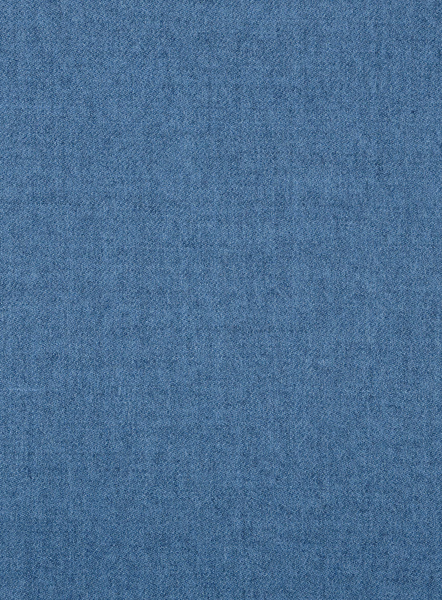 Naples Saga Blue Tweed Jacket - StudioSuits