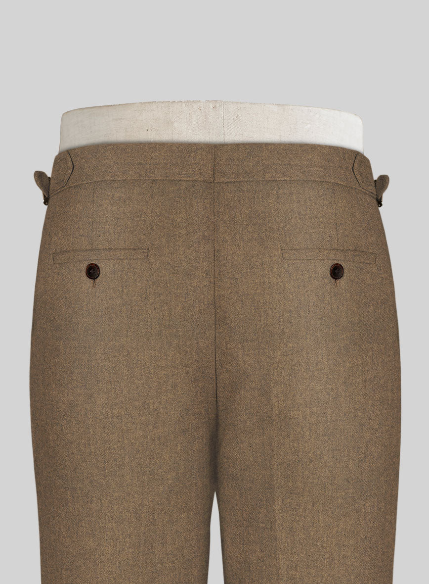 Naples Sahara Highland Tweed Trousers - StudioSuits