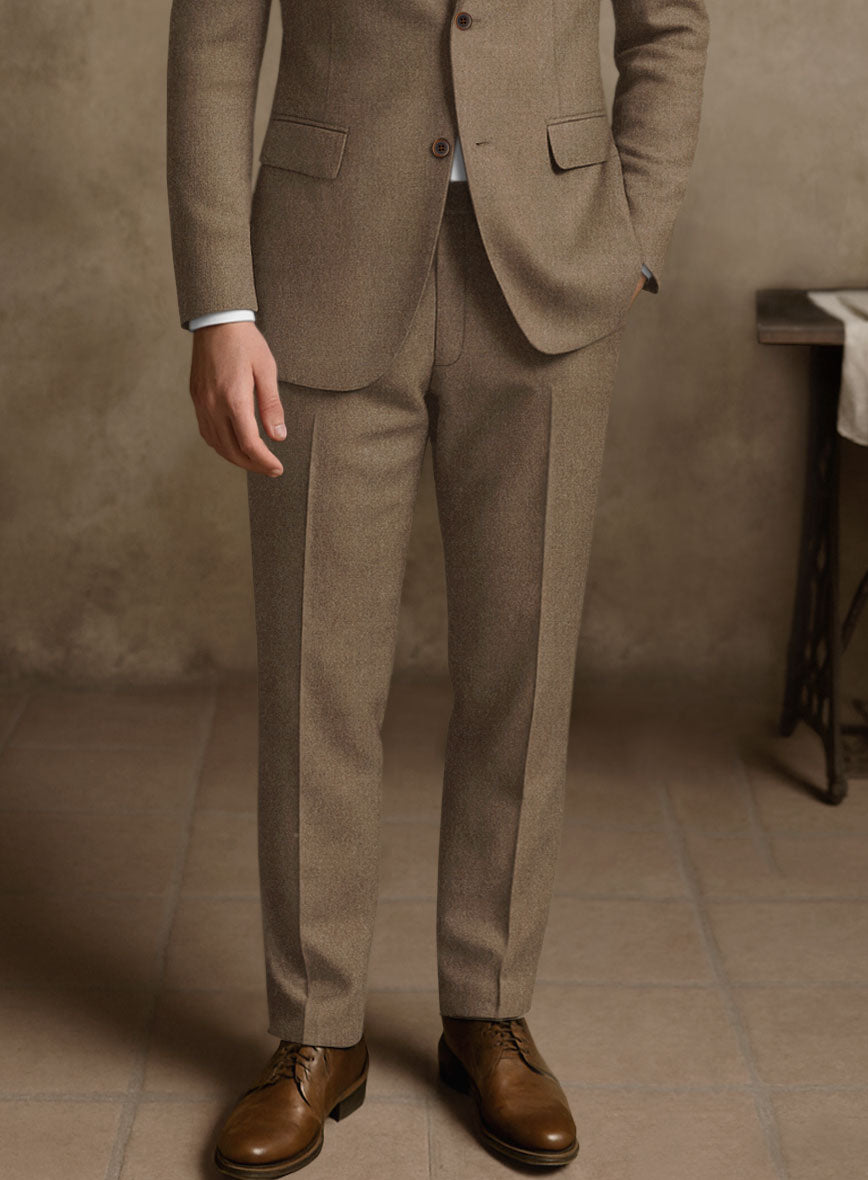 Naples Sahara Tweed Pants - StudioSuits