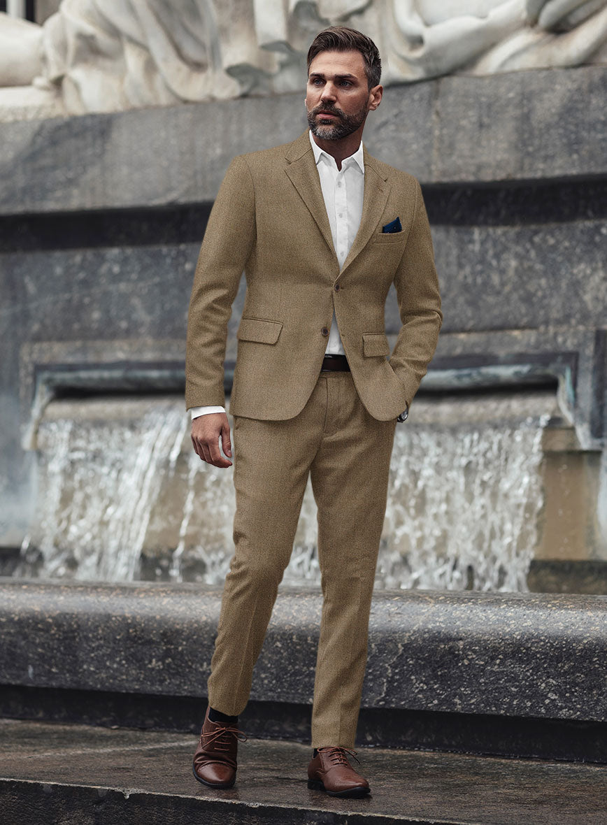 Naples Sahara Tweed Suit - StudioSuits