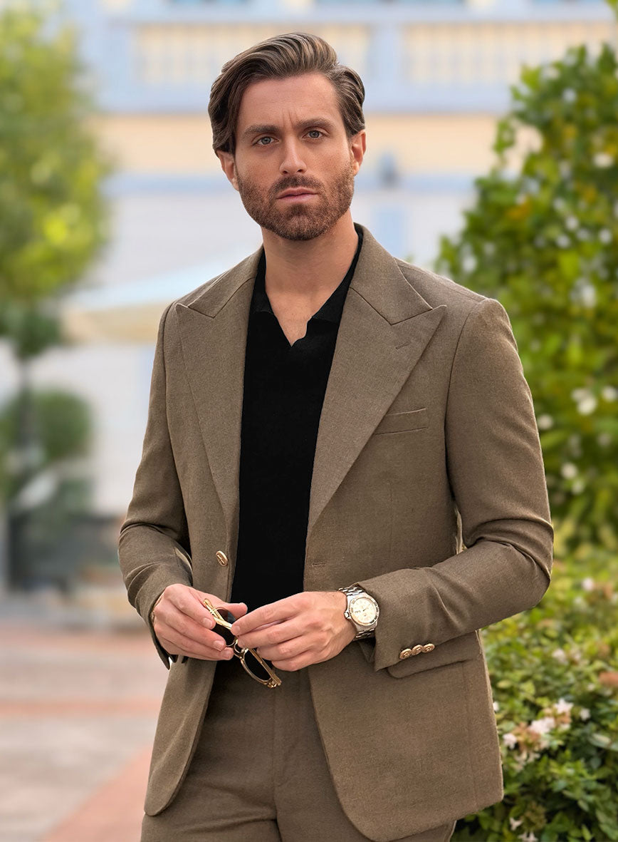 Naples Sahara Tweed Jacket II - StudioSuits