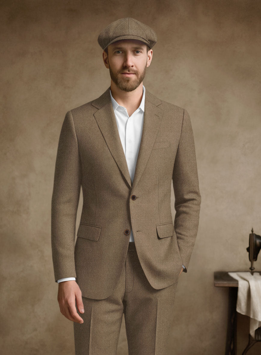 Naples Sahara Tweed Suit - StudioSuits