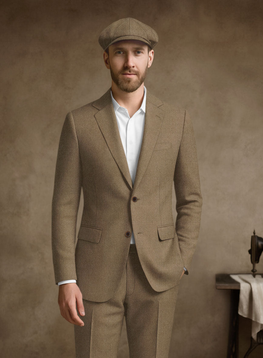Naples Sahara Tweed Suit - StudioSuits