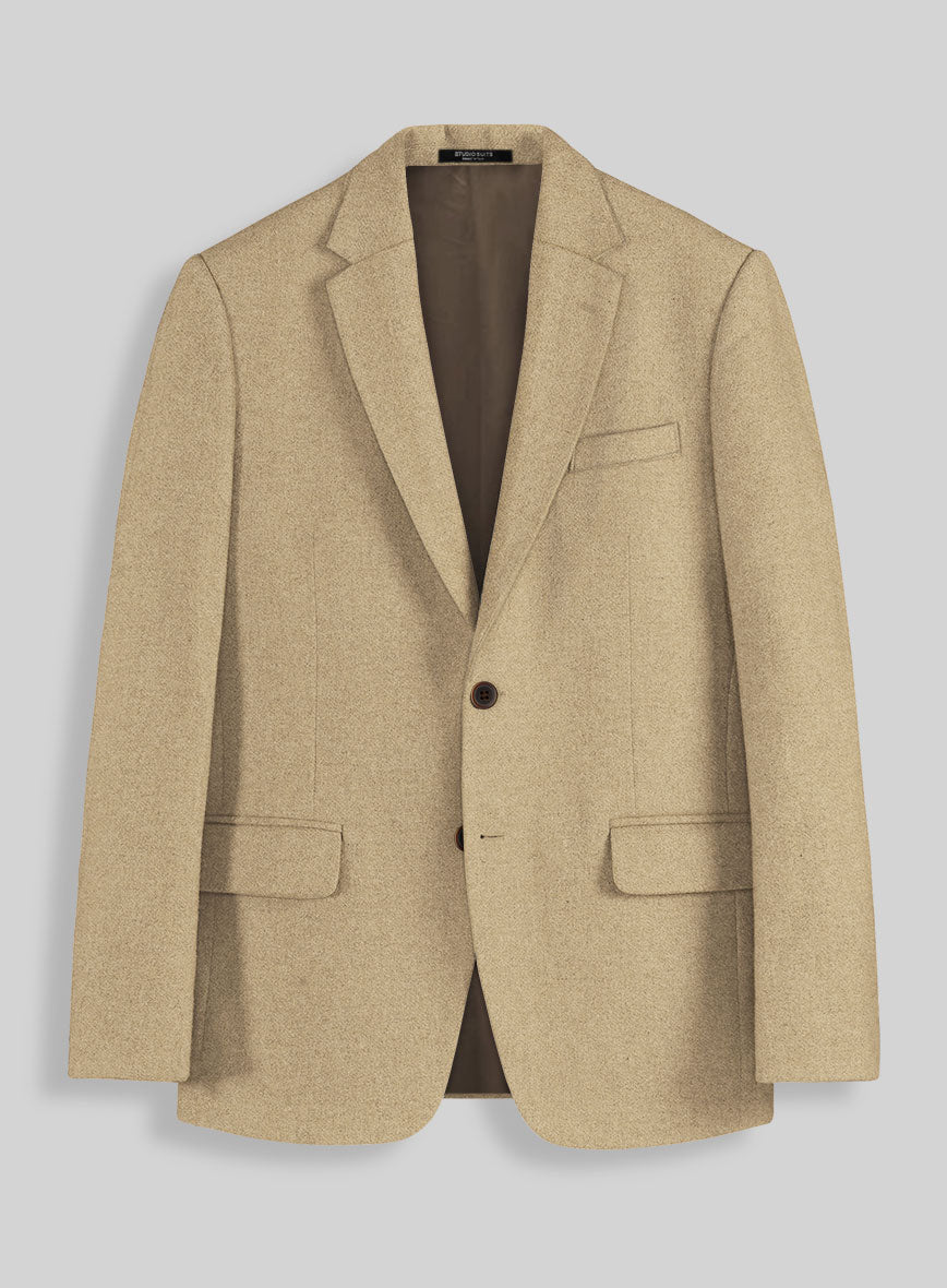 Naples Sandcastle Tweed Jacket - StudioSuits
