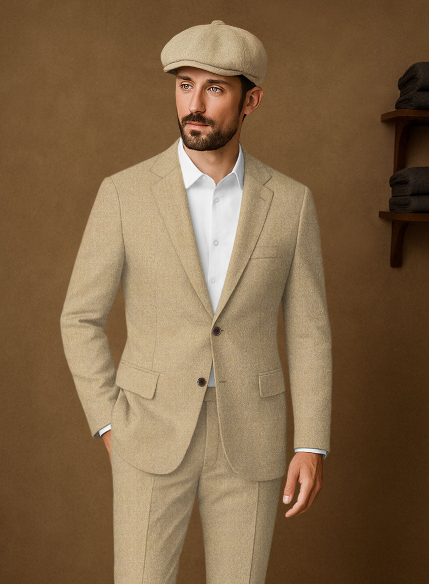 Naples Sandcastle Tweed Jacket - StudioSuits