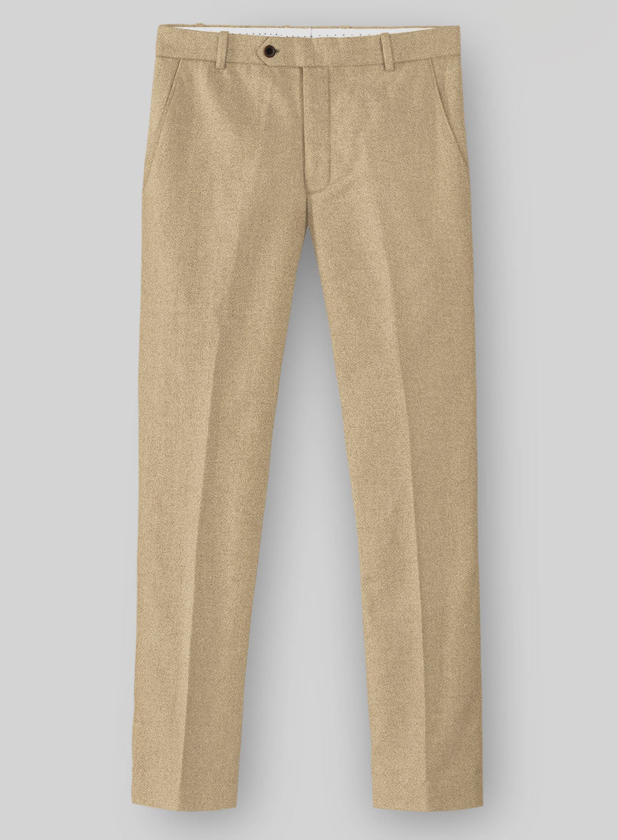 Naples Sandcastle Tweed Pants - StudioSuits