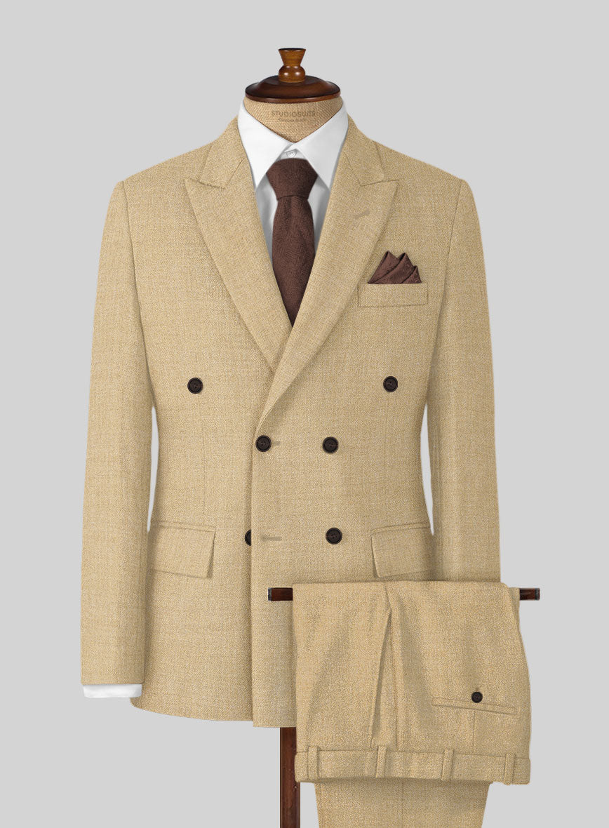 Naples Sandcastle Tweed Suit - StudioSuits