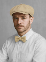 Naples Sandcastle Tweed Newsboy Cap - StudioSuits