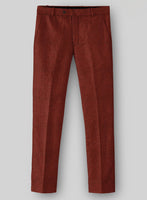 Naples Sundowner Rust Tweed Pants - StudioSuits