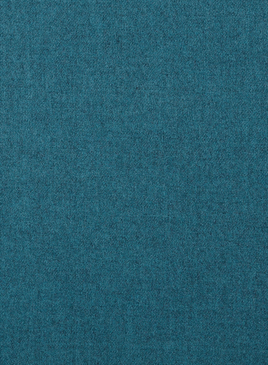 Naples Teal Blue Tweed Jacket - StudioSuits