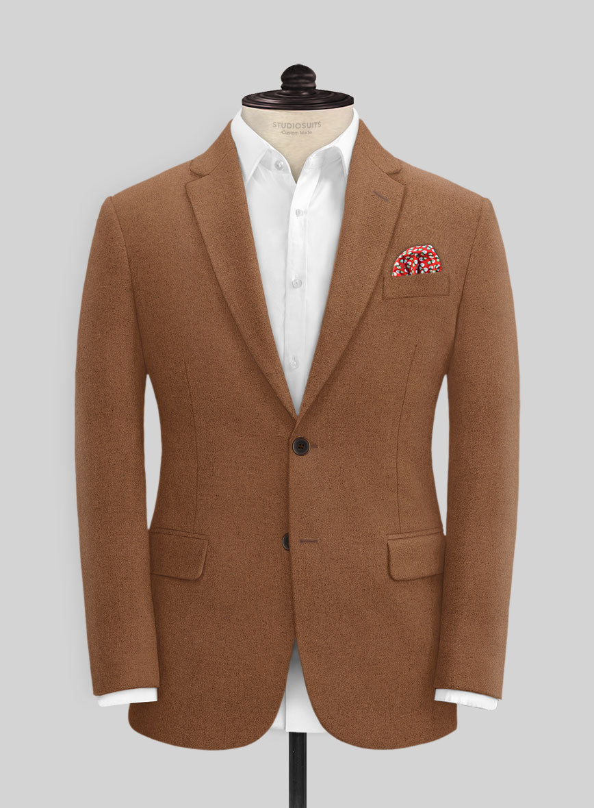 Naples Tobacco Tweed Jacket - StudioSuits