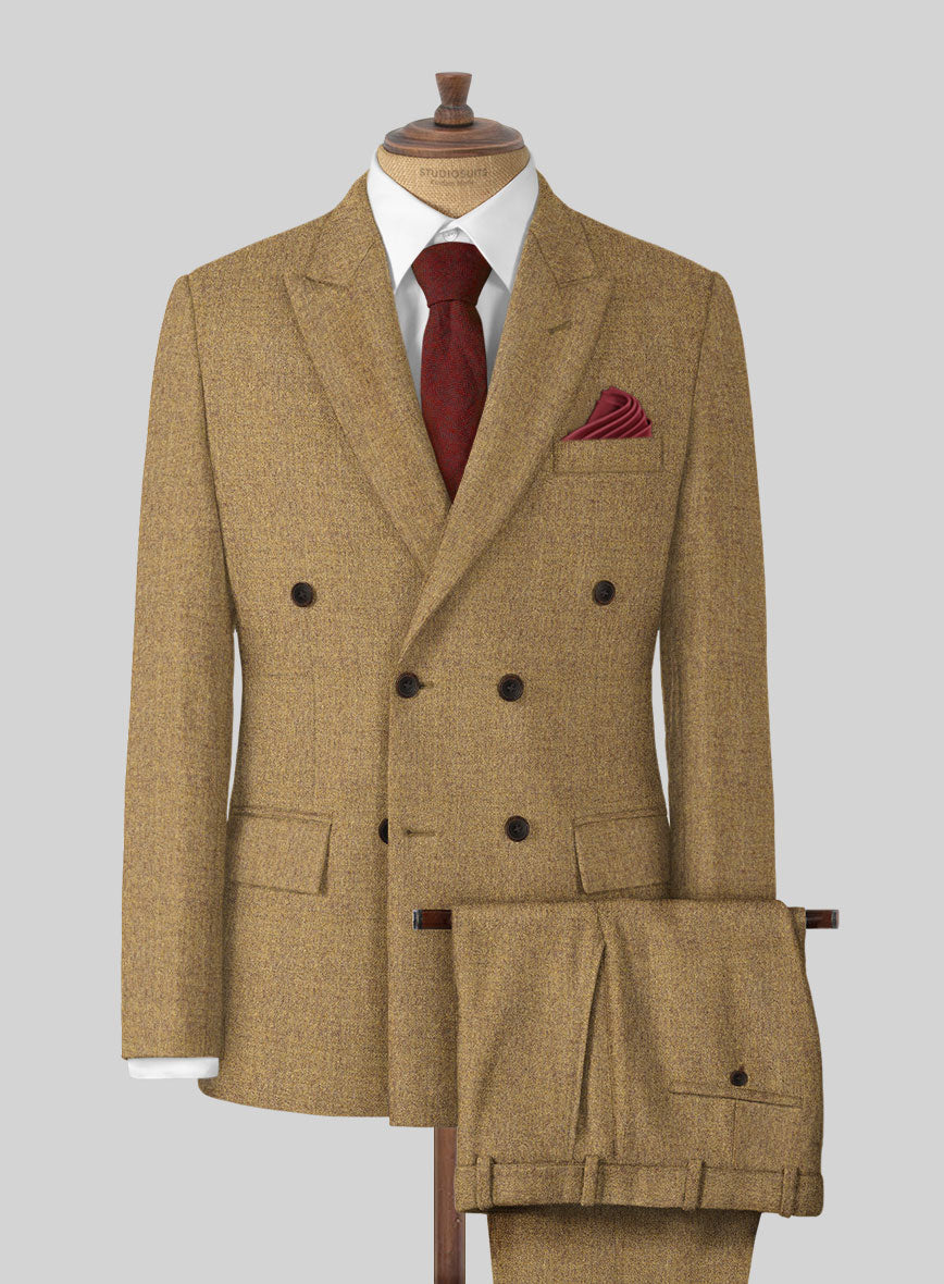 Naples Tuscan Sun Tweed Suit - StudioSuits