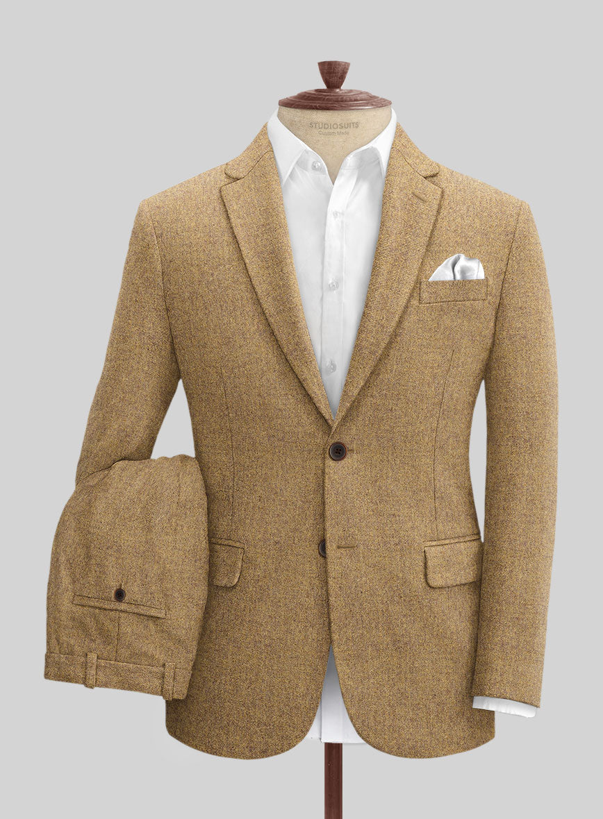 Naples Tuscan Sun Tweed Suit - StudioSuits