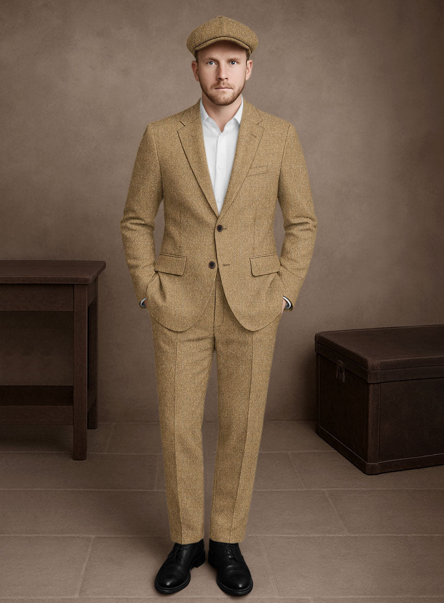 Naples Tuscan Sun Tweed Suit - StudioSuits
