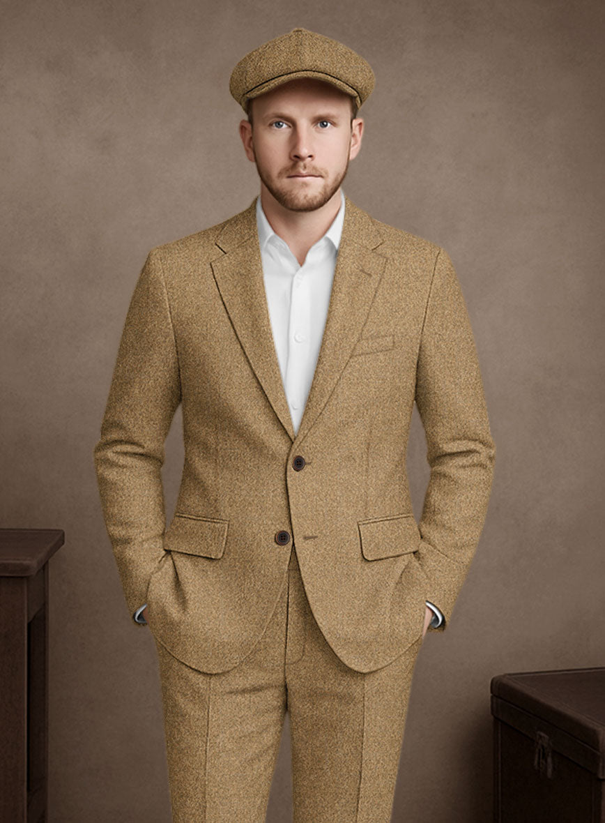 Naples Tuscan Sun Tweed Jacket - StudioSuits