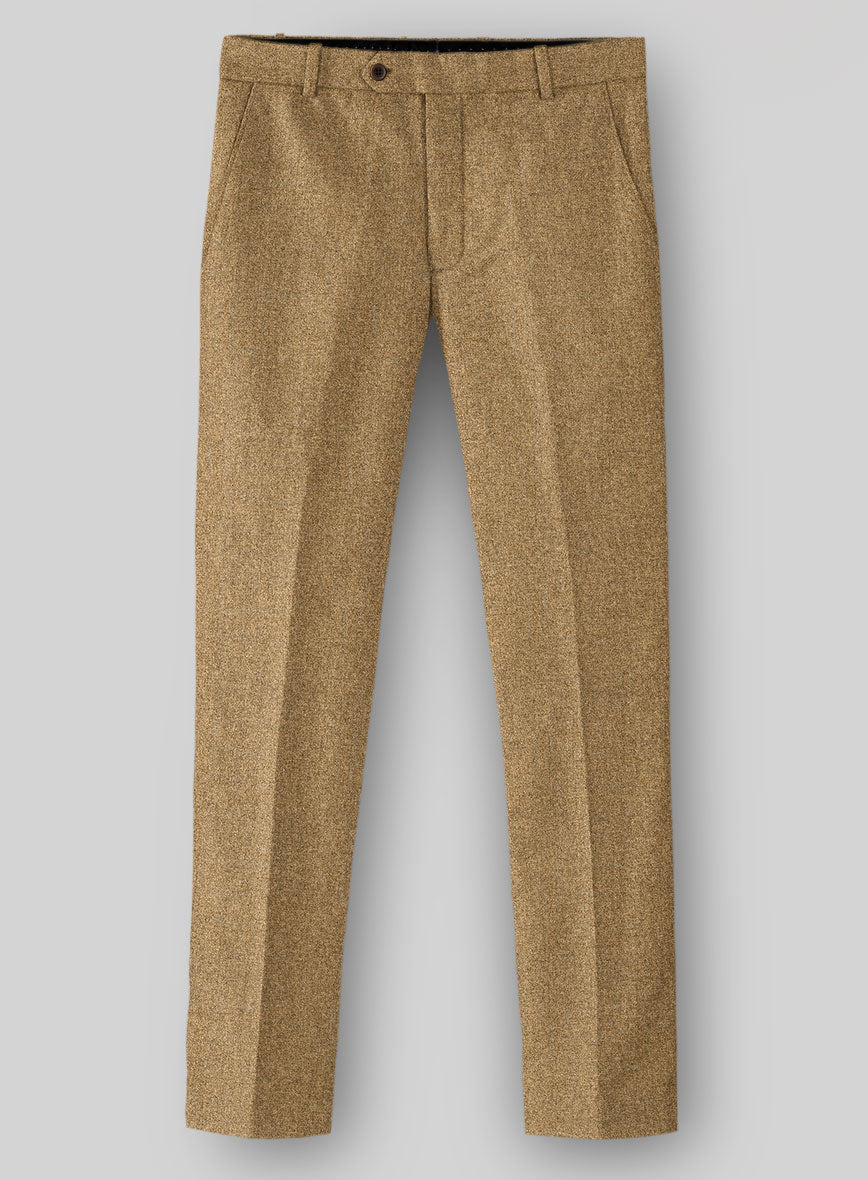 Naples Tuscan Sun Tweed Pants - StudioSuits