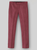 Naples Venetian Pink Tweed Pants - StudioSuits