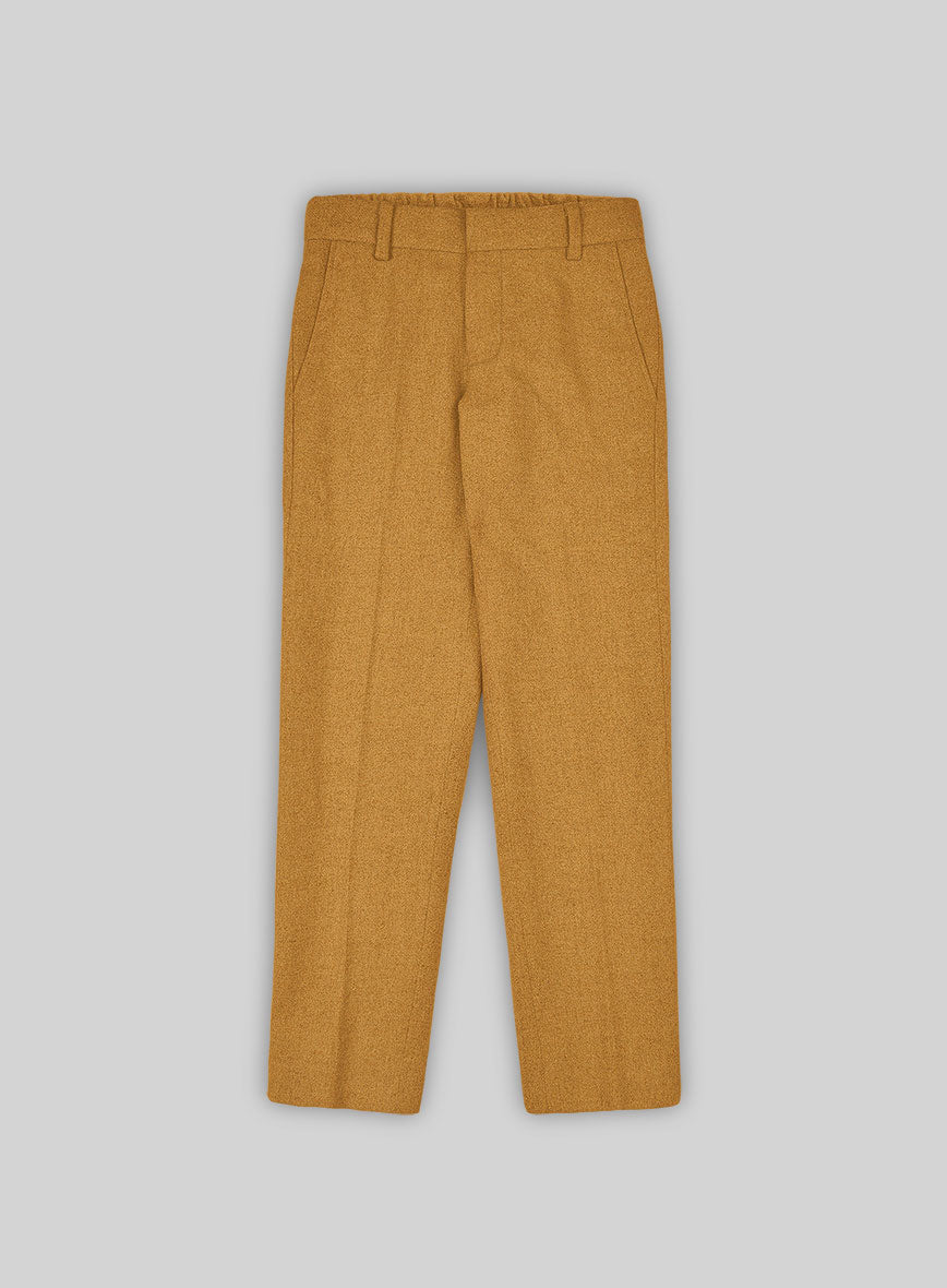 Naples Yellow Tweed Boys Suit - StudioSuits