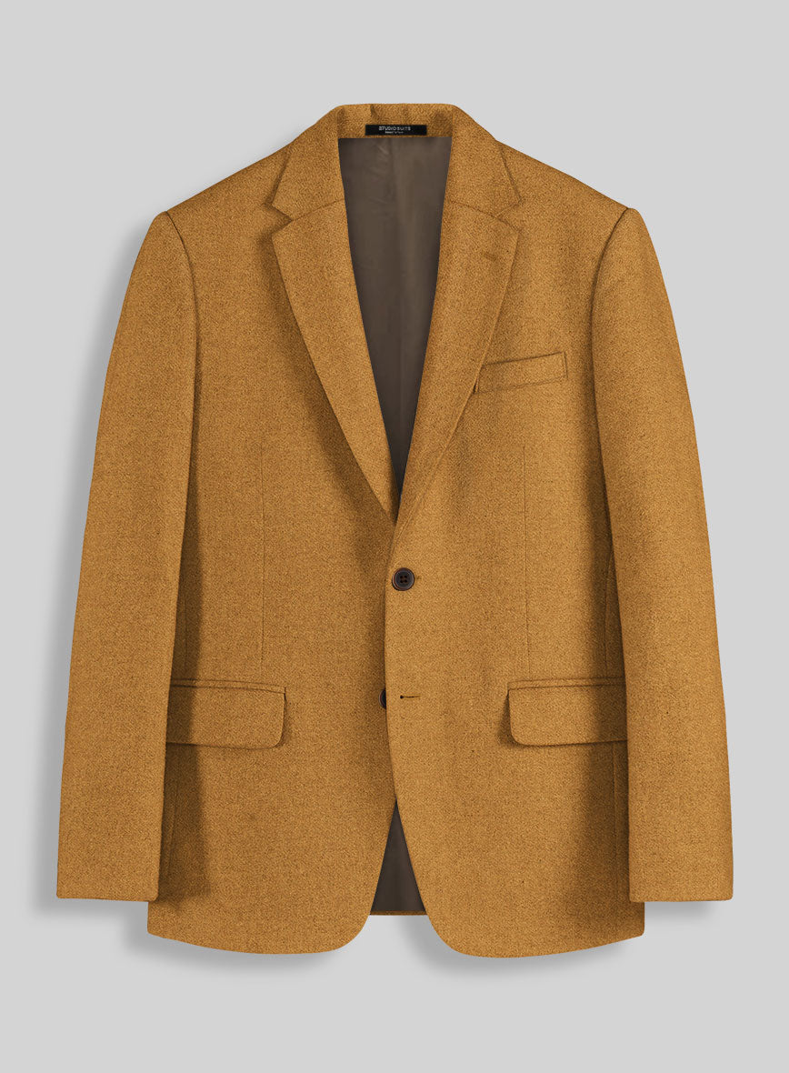 Naples Yellow Tweed Suit - StudioSuits