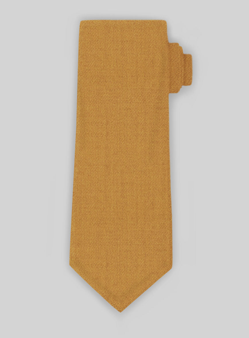Tweed Tie - Naples Yellow - StudioSuits