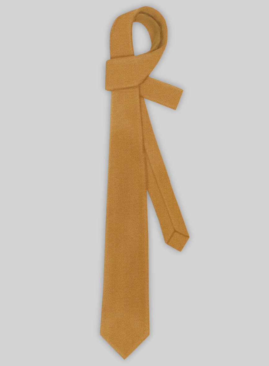 Tweed Tie - Naples Yellow - StudioSuits
