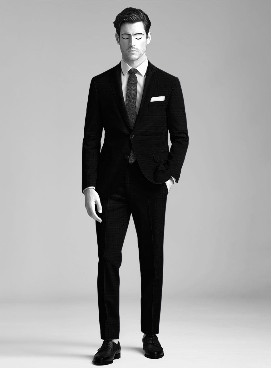 Napolean Diano Stripe Wool Suit - StudioSuits