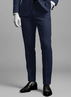 Napolean Ford Blue Birdseye Wool Suit - StudioSuits