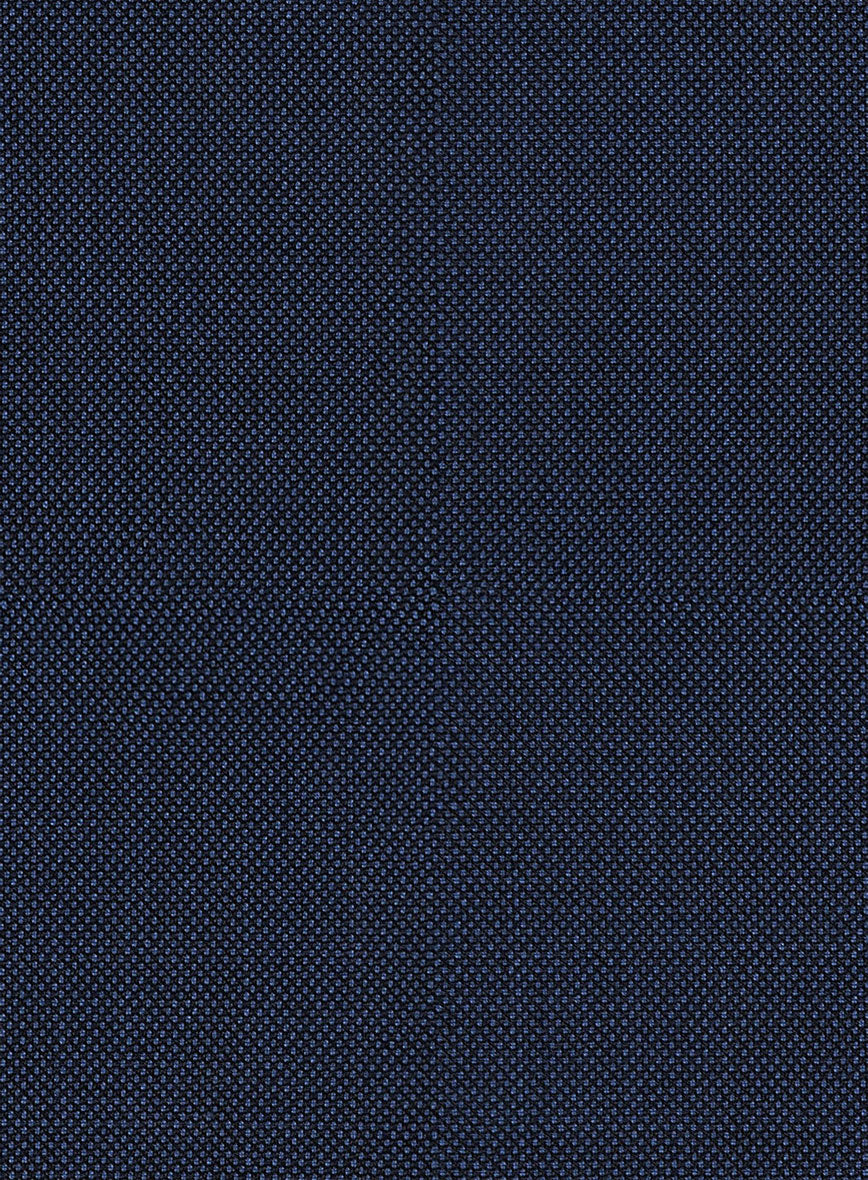 Napolean Ford Blue Birdseye Wool Suit - StudioSuits