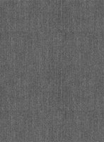 Napolean Gray Herringbone Wool Pants - StudioSuits