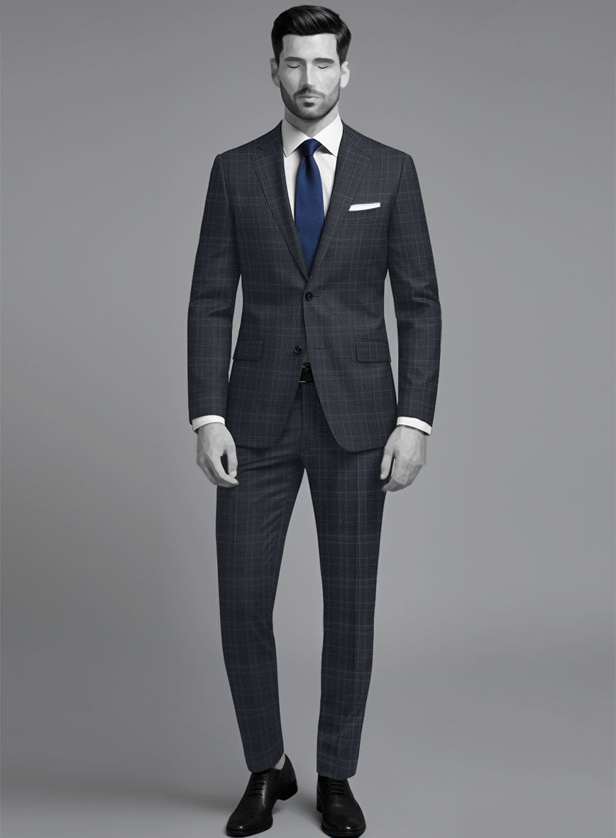 Napolean Gatsby's Blue Glen Wool Suit – StudioSuits