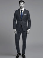 Napolean Gatsby's Blue Glen Wool Suit - StudioSuits