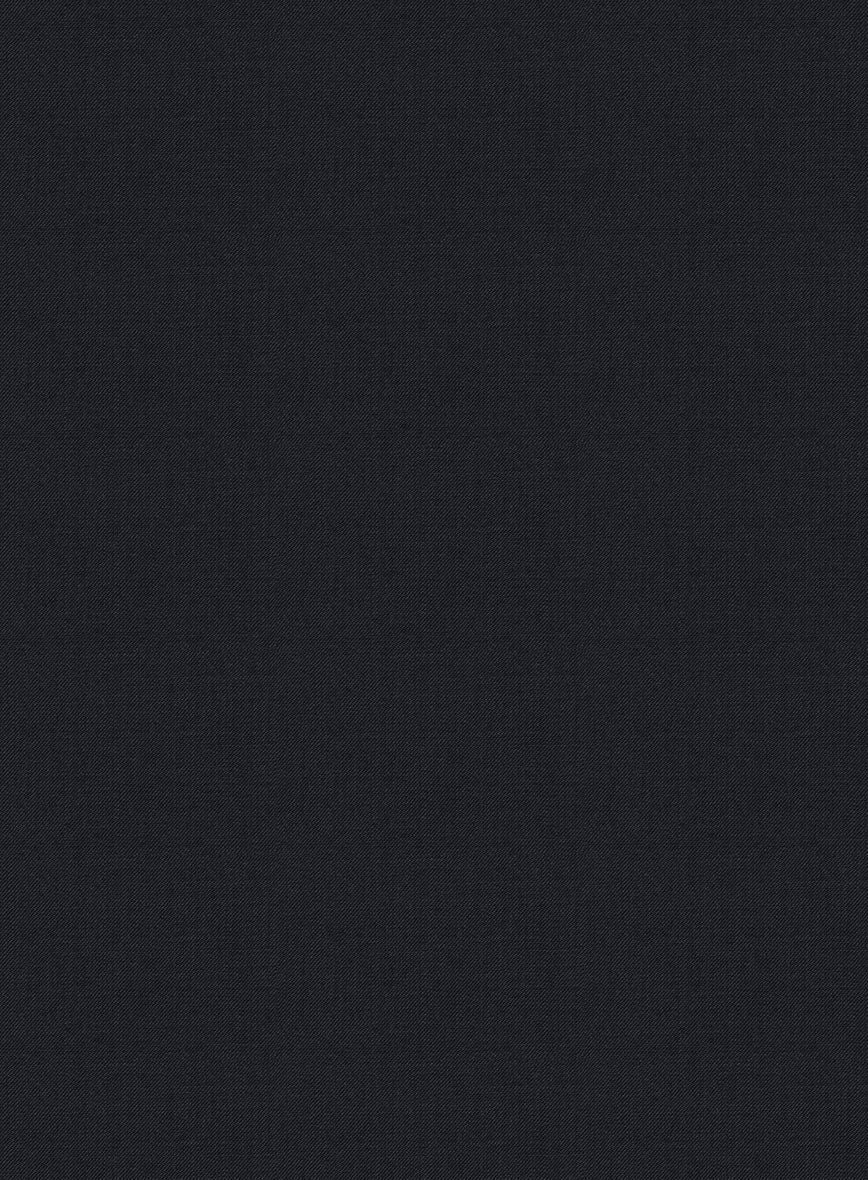 Napolean Dark Blue Wool Double Breasted Suit - StudioSuits