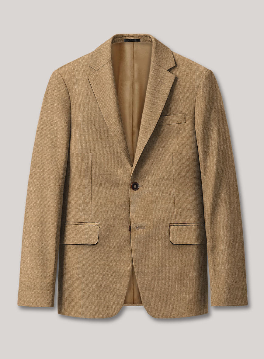 Napolean Desert Taupe Wool Jacket - StudioSuits