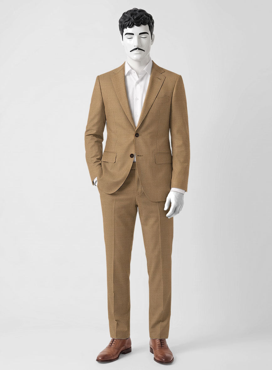 Napolean Desert Taupe Wool Suit - StudioSuits