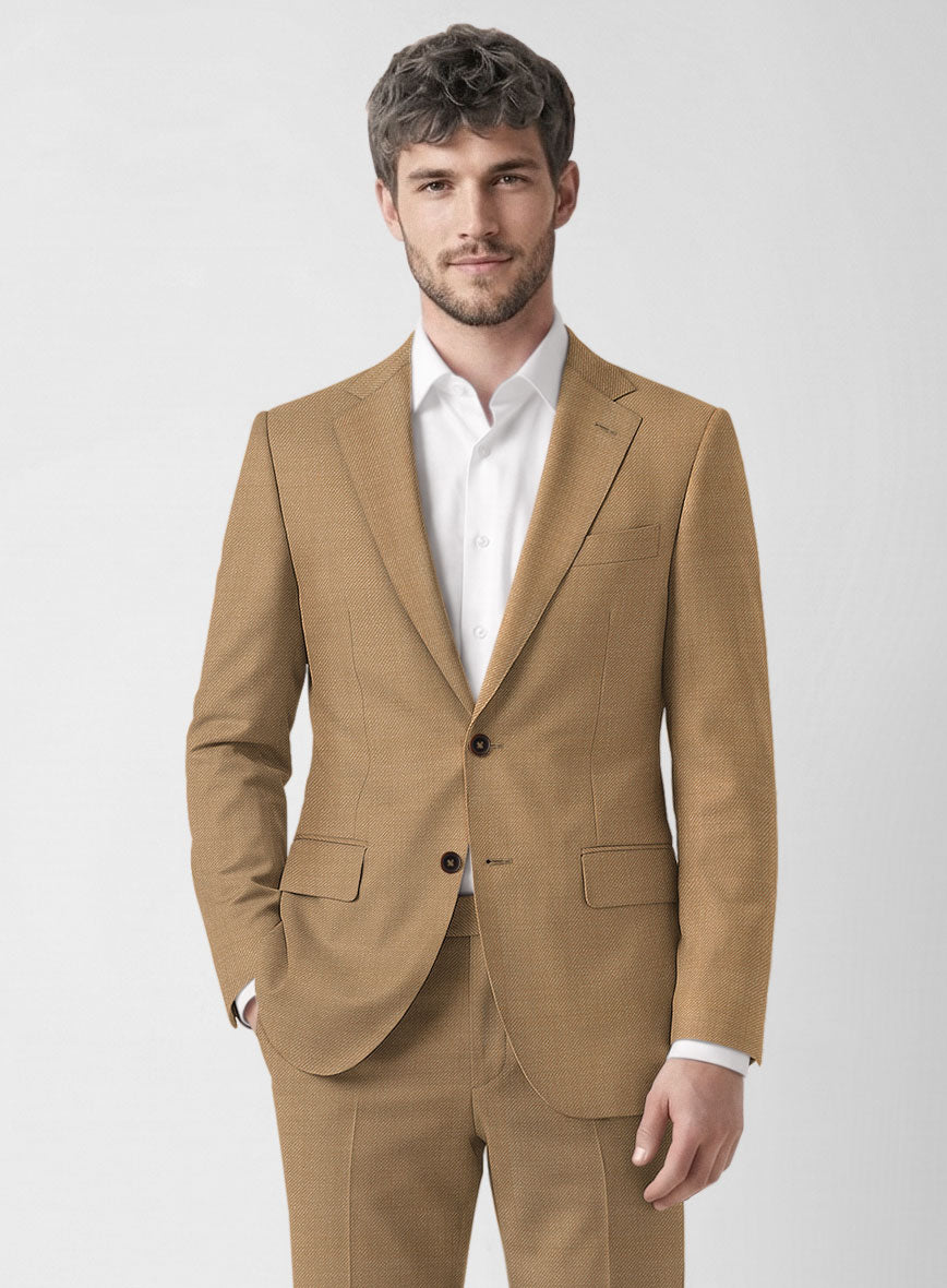Napolean Desert Taupe Wool Suit - StudioSuits