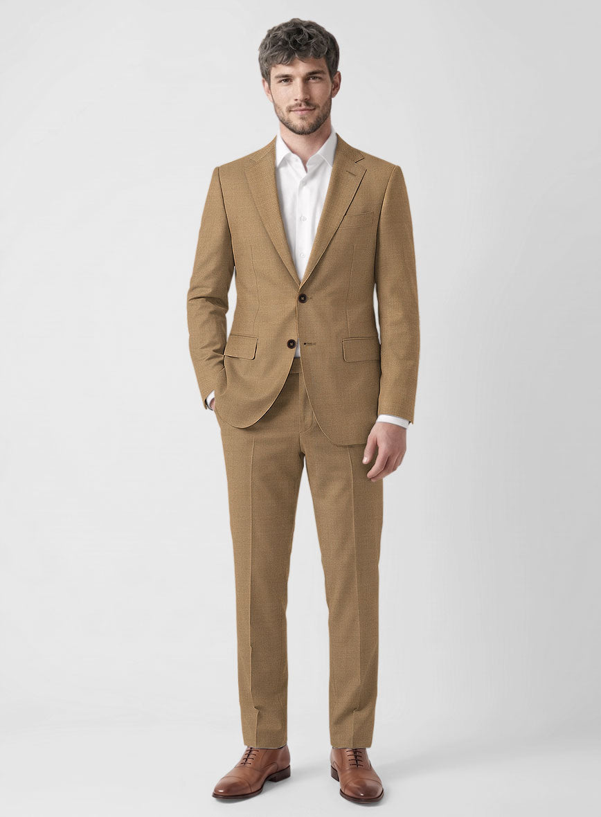 Napolean Desert Taupe Wool Suit - StudioSuits