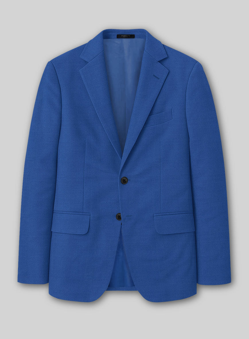 Napolean Dodger Blue Wool Suit - StudioSuits