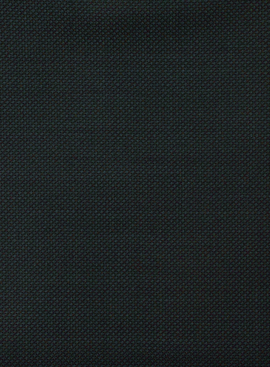 Napolean Green Birdseye Wool Jacket - StudioSuits