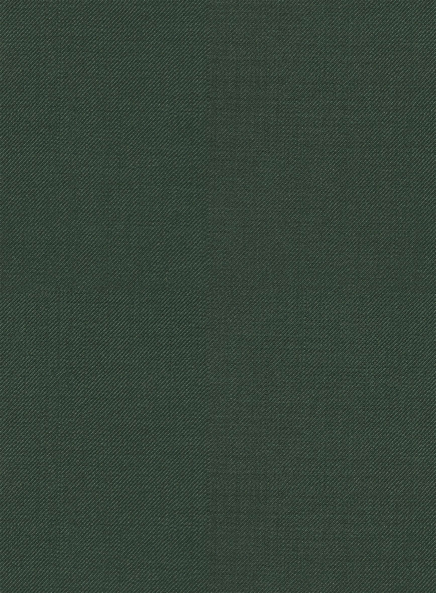 Napolean Green Wool Double Breasted Jacket - StudioSuits