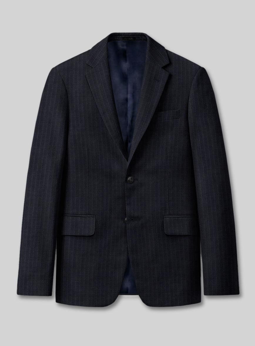 Napolean Maris Indigo Wool Jacket - StudioSuits