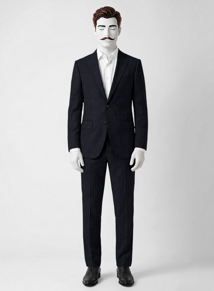 Napolean Maris Indigo Wool Suit - StudioSuits