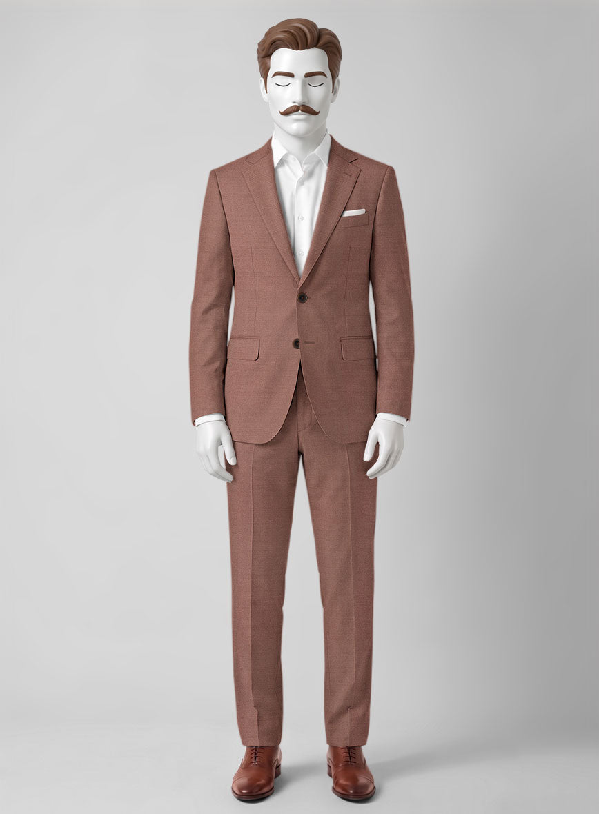 Napolean Mocha Mousse Wool Suit - StudioSuits