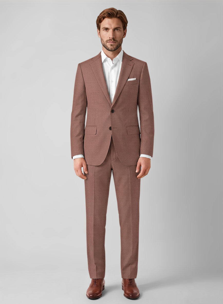 Napolean Mocha Mousse Wool Suit - StudioSuits
