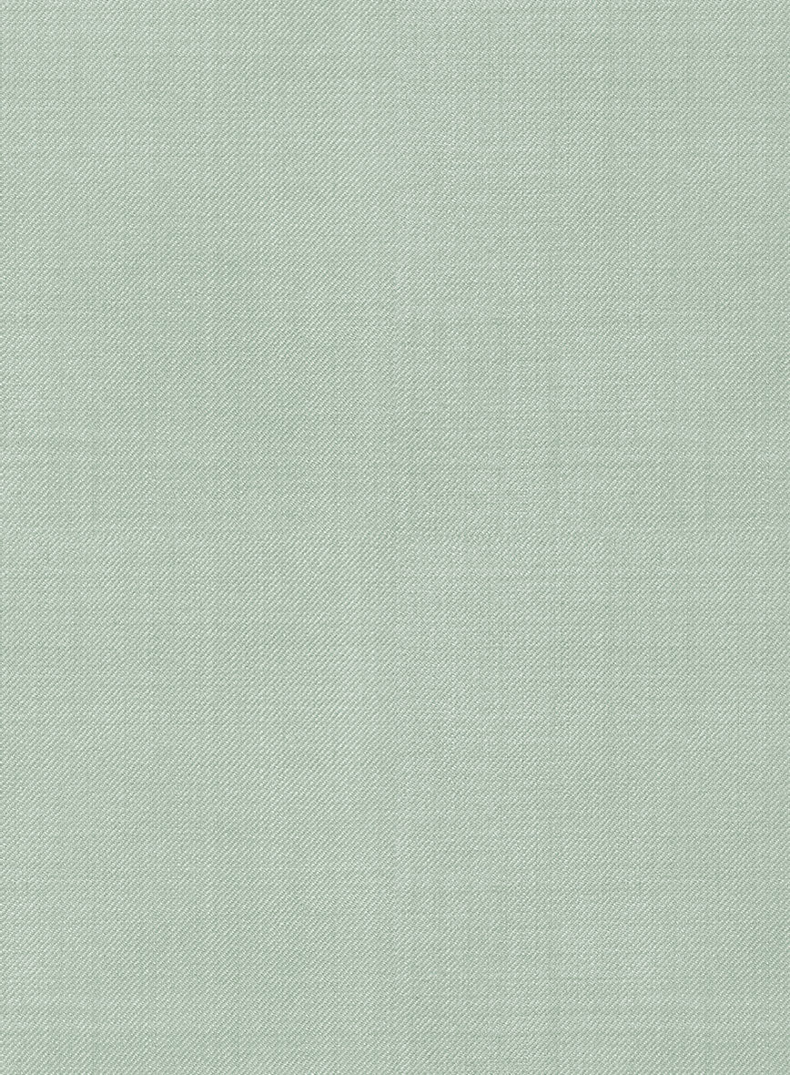 Napolean Stretch Sage Green Wool Pants - StudioSuits
